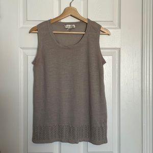Allison Daley knit tank top